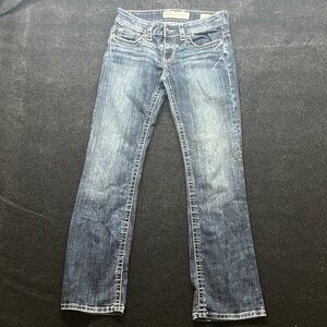 BKE Women's Boot Cut Blue Jeans